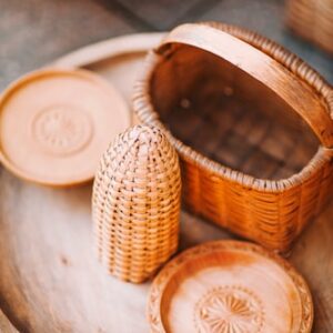 Artisan Wooden Clock